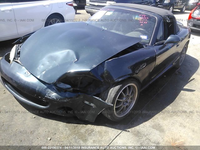 JM1NB353450413034 - 2005 MAZDA MX-5 MIATA LS GRAY photo 2