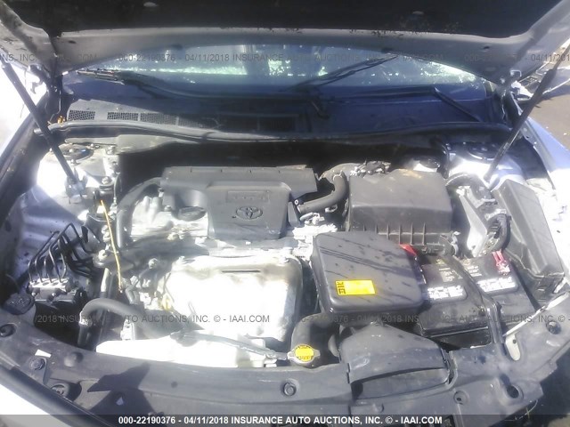 4T1BF1FK2EU831288 - 2014 TOYOTA CAMRY L/SE/LE/XLE 银色 照片 10