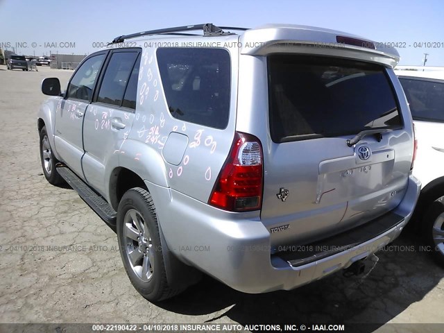 JTEZU17R59K024667 - 2009 TOYOTA 4RUNNER LIMITED SILVER photo 3