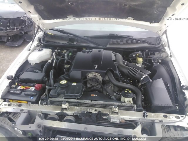 1LNHM81W84Y636807 - 2004 LINCOLN TOWN CAR EXECUTIVE/SIGNATURE Beyaz fotoğraf 10