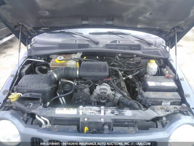 1J4GL48K52W195462 - 2002 JEEP LIBERTY SPORT 蓝色 照片 10