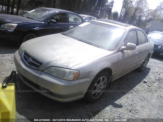 19UUA5667YA060386 - 2000 ACURA 3.2TL TAN photo 2