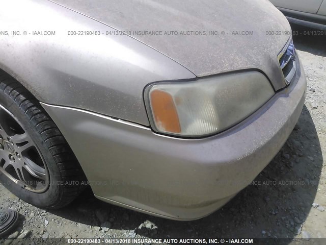 19UUA5667YA060386 - 2000 ACURA 3.2TL TAN photo 6