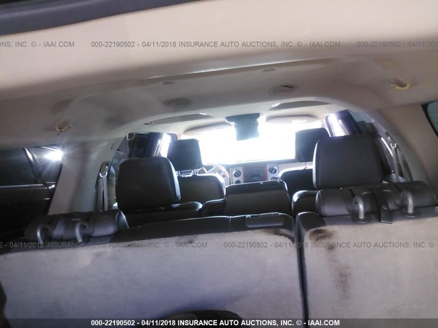 1FMFK17507LA02234 - 2007 FORD EXPEDITION EL EDDIE BAUER GRAY photo 8