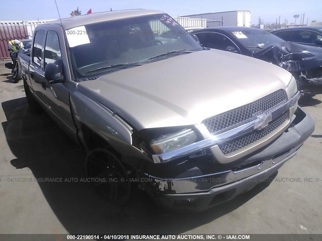 2GCEC13T651112256 - 2005 CHEVROLET SILVERADO C1500 BEIGE photo 1