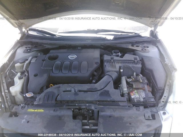 1N4AL2AP1AN482037 - 2010 NISSAN ALTIMA S GRAY photo 10