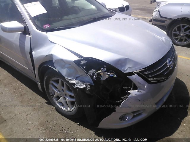 1N4AL2AP1AN482037 - 2010 NISSAN ALTIMA S GRAY photo 6