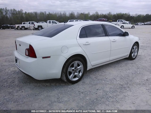 1G1ZH57B994210843 - 2009 CHEVROLET MALIBU 1LT 白色 照片 4
