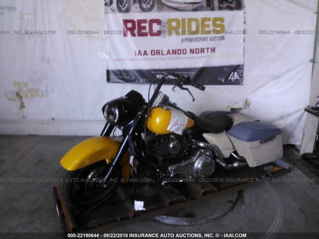 1HD1FY4127Y687125 - 2007 HARLEY-DAVIDSON FLHRS YELLOW photo 2