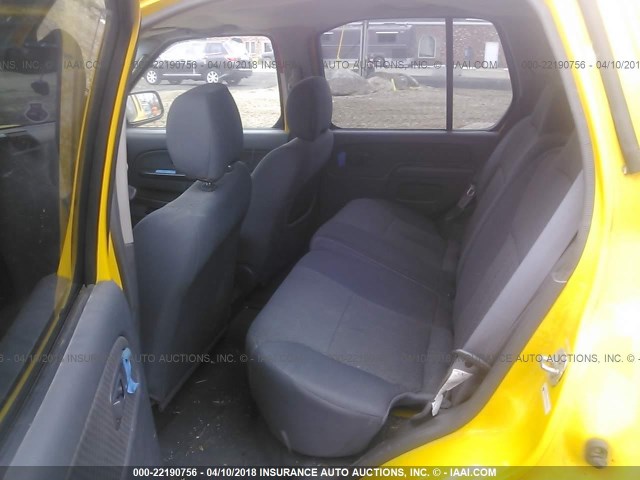 5N1ED28Y32C586206 - 2002 NISSAN XTERRA XE/SE YELLOW photo 8