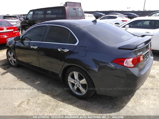 JH4CU2F69CC020855 - 2012 ACURA TSX TECH BLACK photo 3
