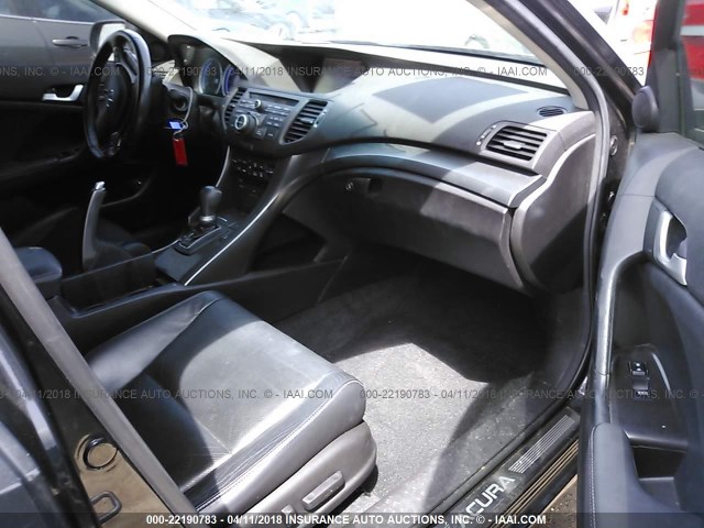 JH4CU2F69CC020855 - 2012 ACURA TSX TECH BLACK photo 5