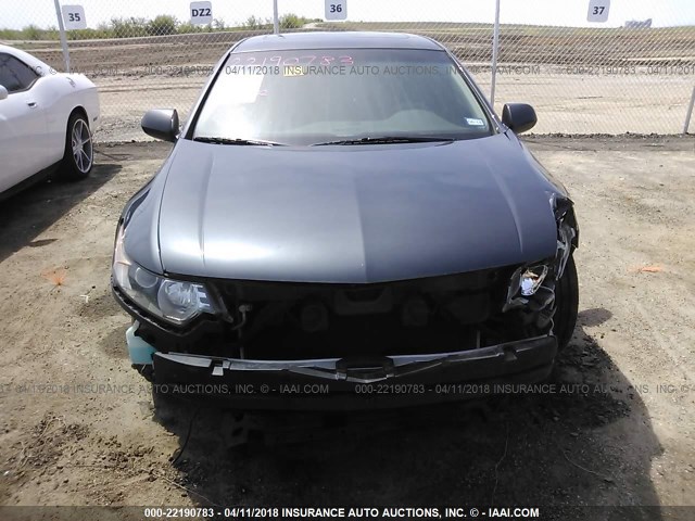 JH4CU2F69CC020855 - 2012 ACURA TSX TECH BLACK photo 6