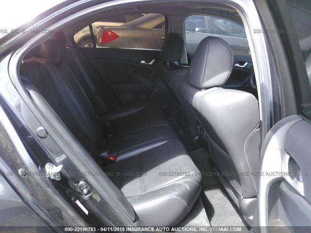 JH4CU2F69CC020855 - 2012 ACURA TSX TECH BLACK photo 8
