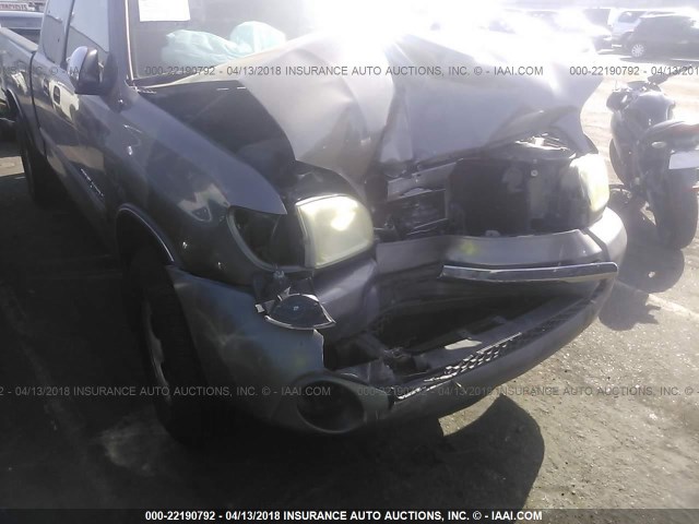 5TBRN34173S387055 - 2003 TOYOTA TUNDRA ACCESS CAB SR5 GRAY photo 6