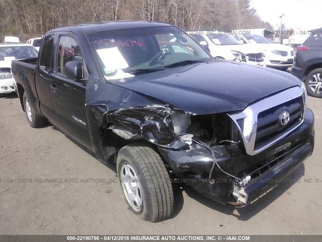 5TETX22N66Z190215 - 2006 TOYOTA TACOMA ACCESS CAB Қара фото 1