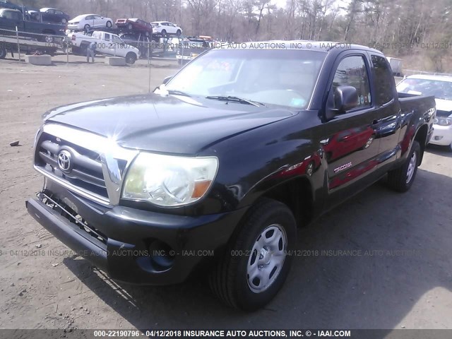 5TETX22N66Z190215 - 2006 TOYOTA TACOMA ACCESS CAB Қара фото 2