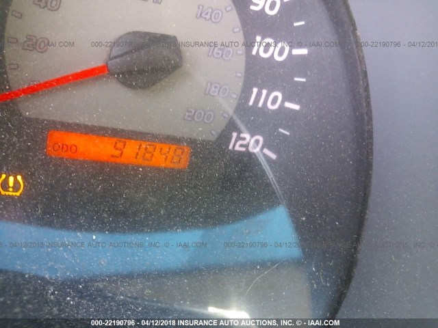 5TETX22N66Z190215 - 2006 TOYOTA TACOMA ACCESS CAB Қара фото 7