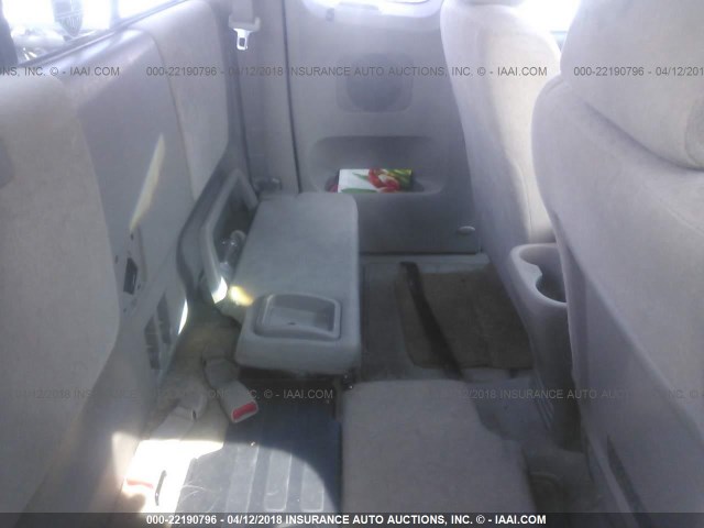 5TETX22N66Z190215 - 2006 TOYOTA TACOMA ACCESS CAB Қара фото 8