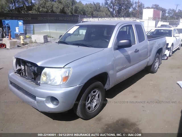 5TETX22N79Z671143 - 2009 TOYOTA TACOMA ACCESS CAB Silber Foto 2