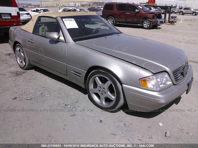 WDBFA68F7XF176049 - 1999 MERCEDES-BENZ SL 500 Champagne photo 1