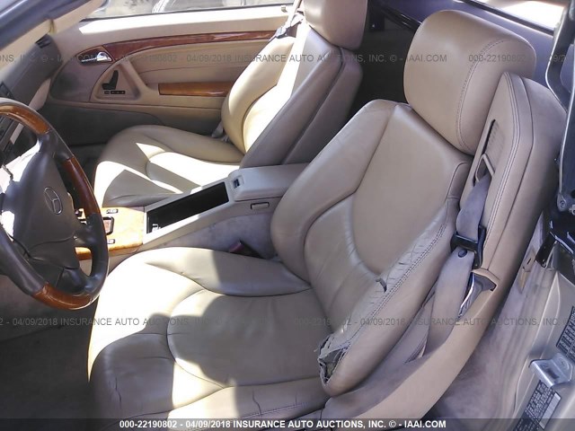 WDBFA68F7XF176049 - 1999 MERCEDES-BENZ SL 500 Champagne photo 8