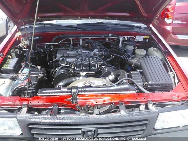 4S6CY58V9S4407011 - 1995 HONDA PASSPORT EX/LX 红色 照片 10