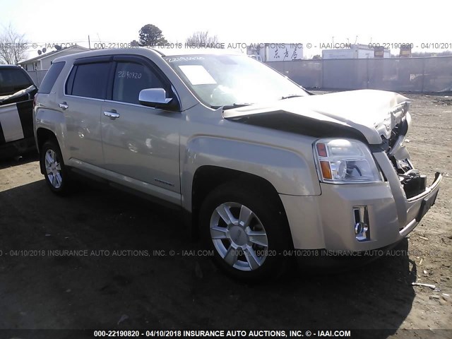 2GKALMEK1C6177556 - 2012 GMC TERRAIN SLE GOLD photo 1