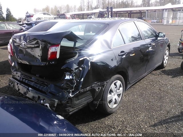 4T1BE46K79U302784 - 2009 TOYOTA CAMRY SE/LE/XLE შავი ფოტო 4
