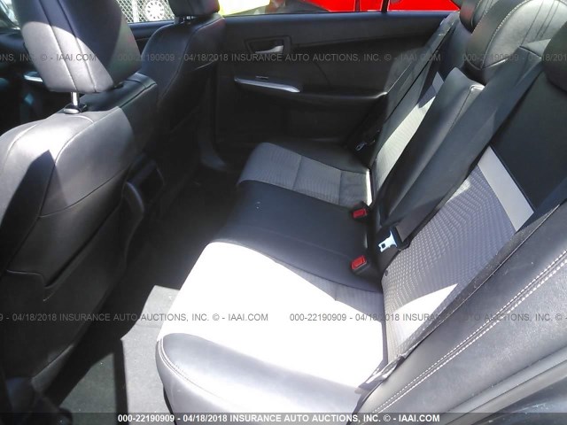 4T1BF1FK9CU102590 - 2012 TOYOTA CAMRY SE/LE/XLE 蓝色 照片 8