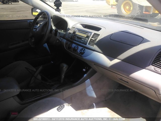 4T1BE32K43U183485 - 2003 TOYOTA CAMRY LE/XLE/SE BLACK photo 5