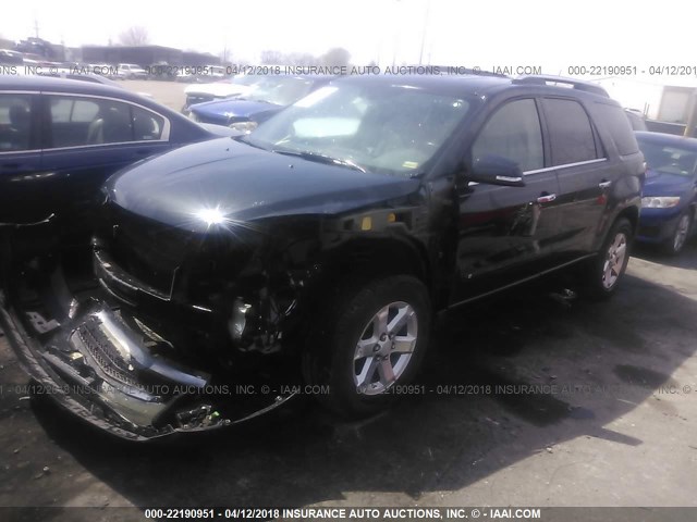 5GZER23727J136603 - 2007 SATURN OUTLOOK XR შავი ფოტო 2