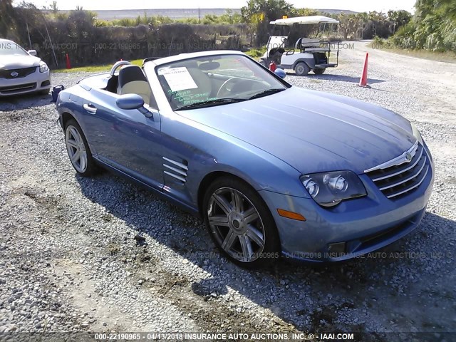 1C3AN65L45X060426 - 2005 CHRYSLER CROSSFIRE LIMITED BLUE photo 1