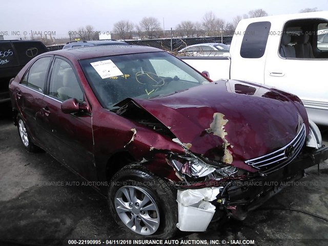 4T1BE32KX6U164153 - 2006 TOYOTA CAMRY LE/XLE/SE მუქწითელი ფოტო 1