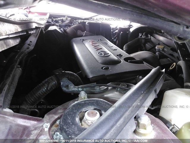 4T1BE32KX6U164153 - 2006 TOYOTA CAMRY LE/XLE/SE მუქწითელი ფოტო 10
