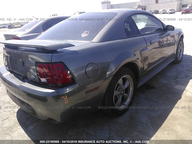 1FAFP42X83F320701 - 2003 FORD MUSTANG GT GRAY photo 4