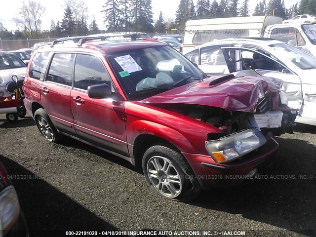 JF1SG69614H764130 - 2004 SUBARU FORESTER 2.5XT RED photo 1