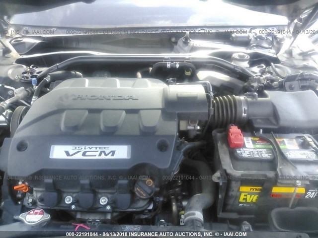 5J6TF1H59CL006152 - 2012 HONDA CROSSTOUR EXL შავი ფოტო 10