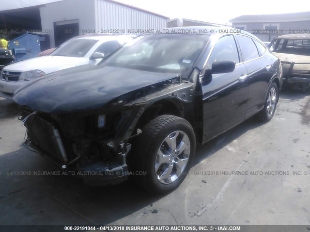 5J6TF1H59CL006152 - 2012 HONDA CROSSTOUR EXL შავი ფოტო 2