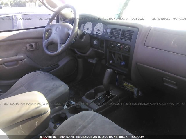 5TESM92N54Z305865 - 2004 TOYOTA TACOMA XTRACAB PRERUNNER თეთრი ფოტო 5