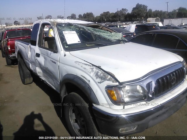 5TESM92N54Z305865 - 2004 TOYOTA TACOMA XTRACAB PRERUNNER თეთრი ფოტო 6
