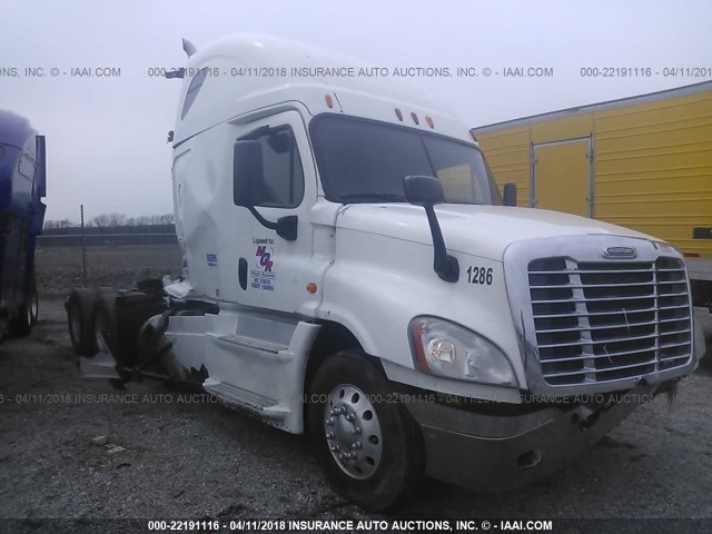 3AKJGLD63ESFS3311 - 2014 FREIGHTLINER CASCADIA 125  WHITE photo 1