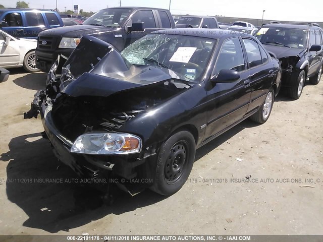 3N1CB51D46L518861 - 2006 NISSAN SENTRA 1.8/1.8S BLACK photo 2