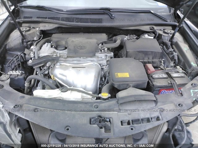 4T1BF1FKXDU290831 - 2013 TOYOTA CAMRY L/SE/LE/XLE 黑色 照片 10