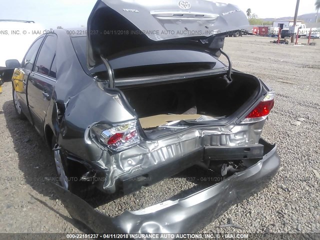 4T1BE30K46U707452 - 2006 TOYOTA CAMRY LE/XLE/SE ნაცრისფერი ფოტო 6