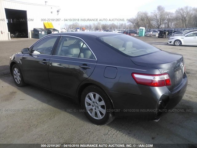 4T1BK46K88U571366 - 2008 TOYOTA CAMRY LE/XLE/SE ნაცრისფერი ფოტო 3