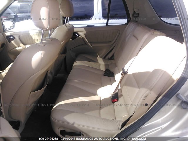 4JGAB54E92A365237 - 2002 MERCEDES-BENZ ML 320 GOLD photo 8