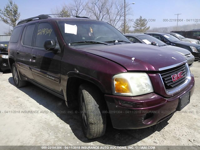 1GKET16S136175357 - 2003 GMC ENVOY XL MAROON photo 1