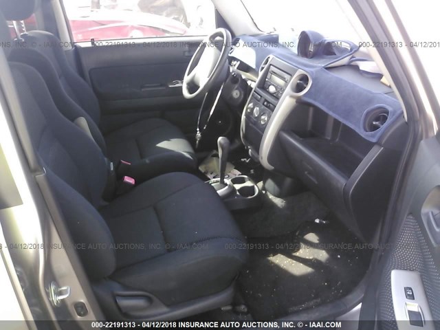 JTLKT324450216141 - 2005 TOYOTA SCION XB ვერცხლისფერი ფოტო 5