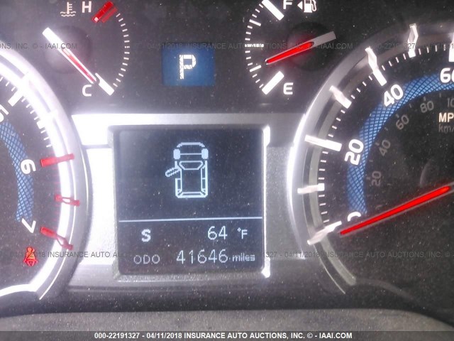 JTEBU5JR1G5337616 - 2016 TOYOTA 4RUNNER SR5 PREM/LTDL/TRAIL/TRD GRAY photo 7